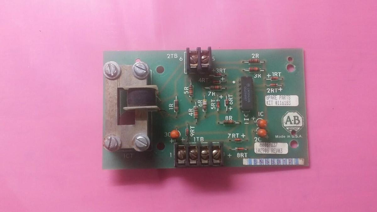 Used Allen Bradley 102906 Circuit Board Rev 03, 116183