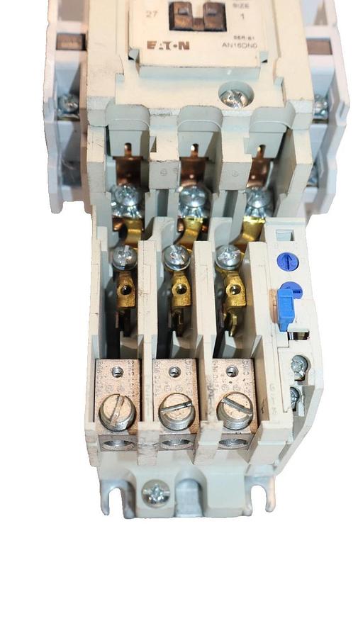 Eaton Starter AN16DN0 Size Sz 1 600V 27A 27 Amp Coil:120v USA