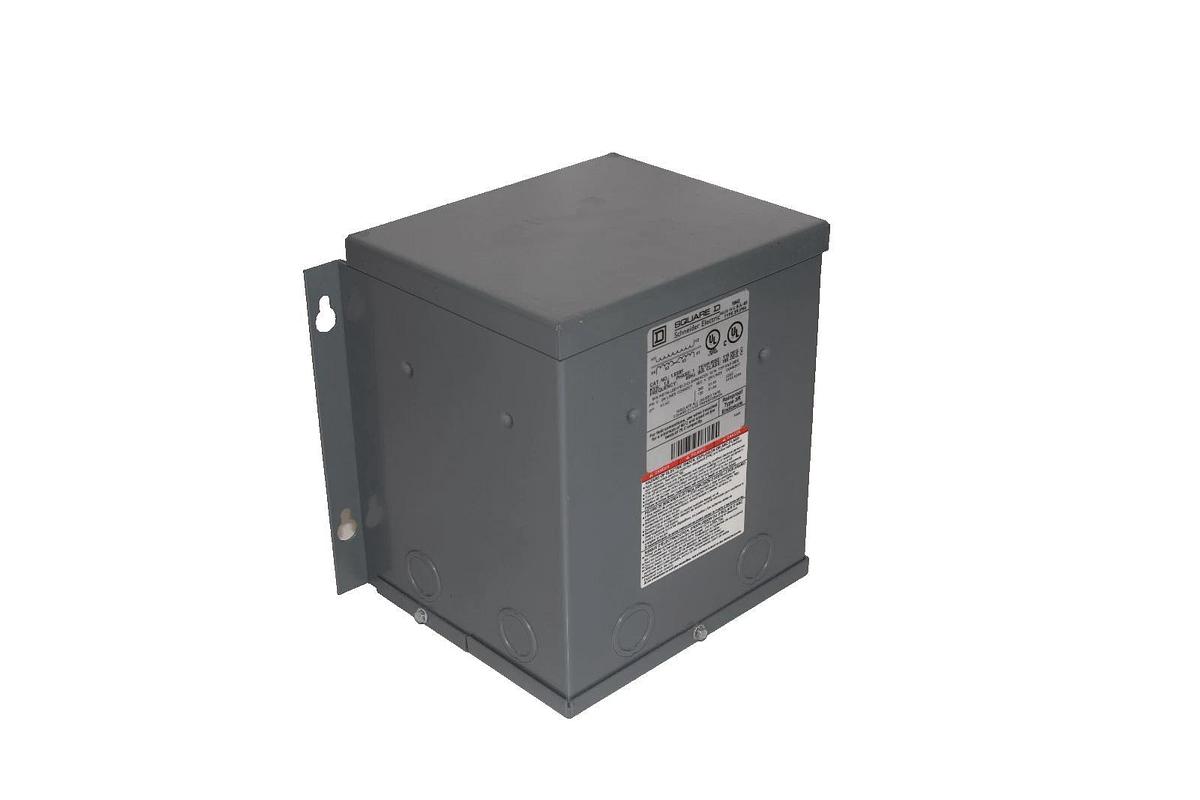 Square D Transformer Wall Mount 1.5S8F 1.5kva 1.5 kva 1ph 277v 120/240v (NEW)