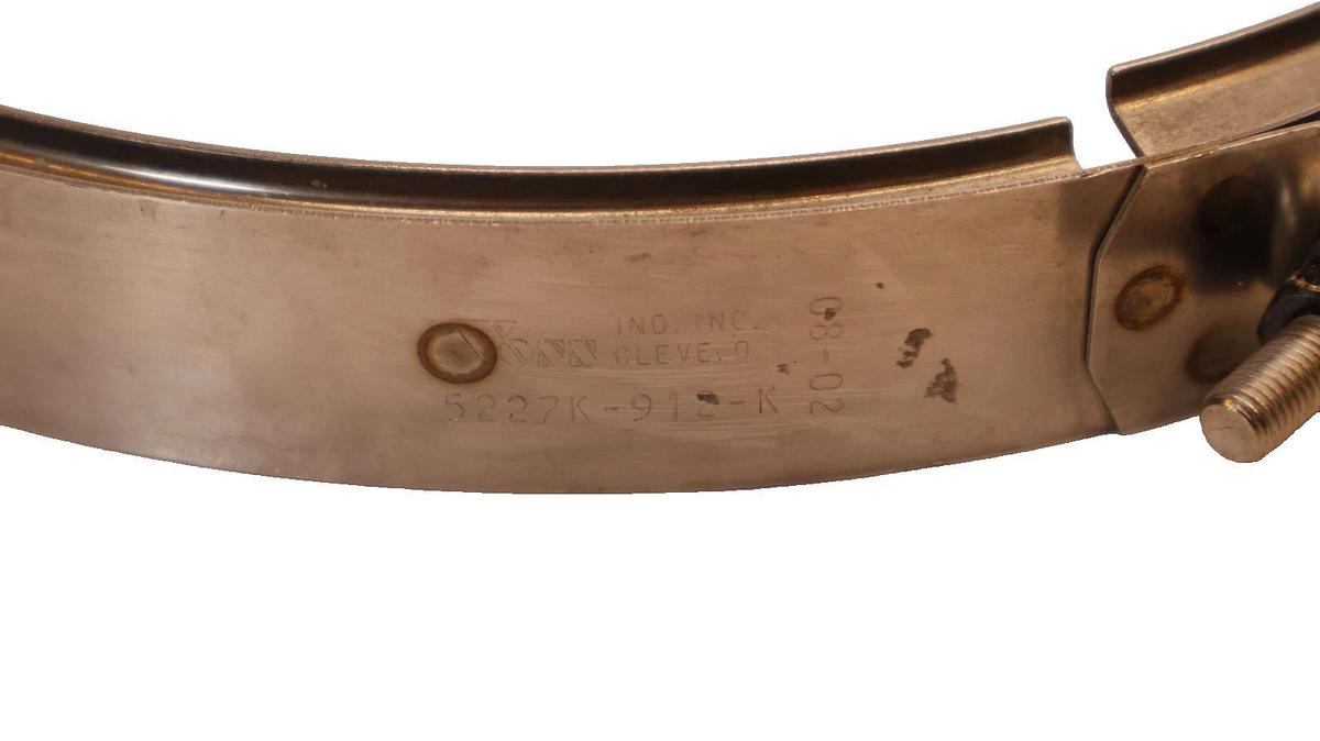 Voss Industries V-Band Clamp Stainless Steel 5227K-912-K , 5227K912K 9" (New)