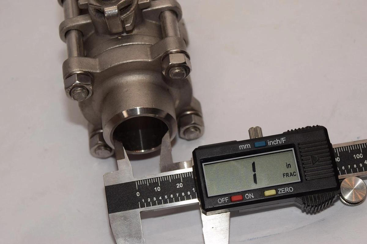 (NEW) DN25 PN63 1.4408 1" Stainless Weld On Check Valve