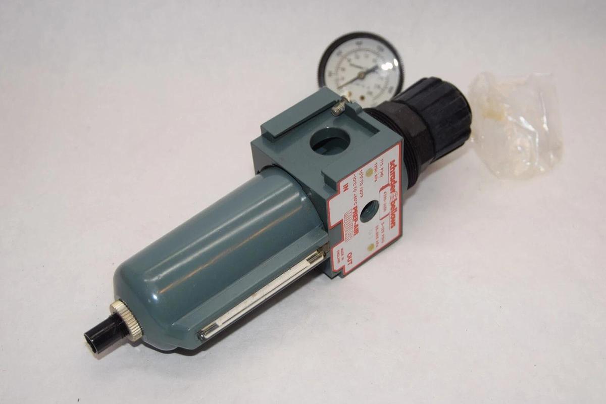 (NEW) SCHRADER BELLOWS 4599-3600 5-125psig 15-120F Prep-Air Modular Lubricator