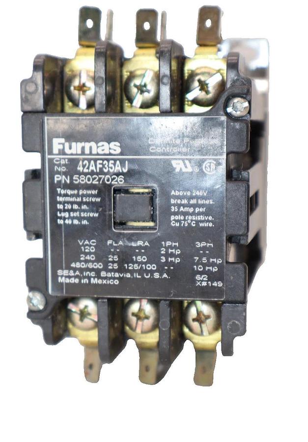 Used Furnas Definite Purpose Controller Contactor 42AF35AJ 58027026