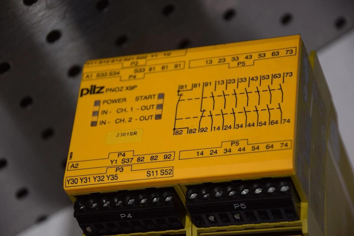 Used PILZ PNOZ-X9P-24VDC,SafetyRelay PNOZ X9P 24VDC 7n/o 2n/c 2so  777609 174935