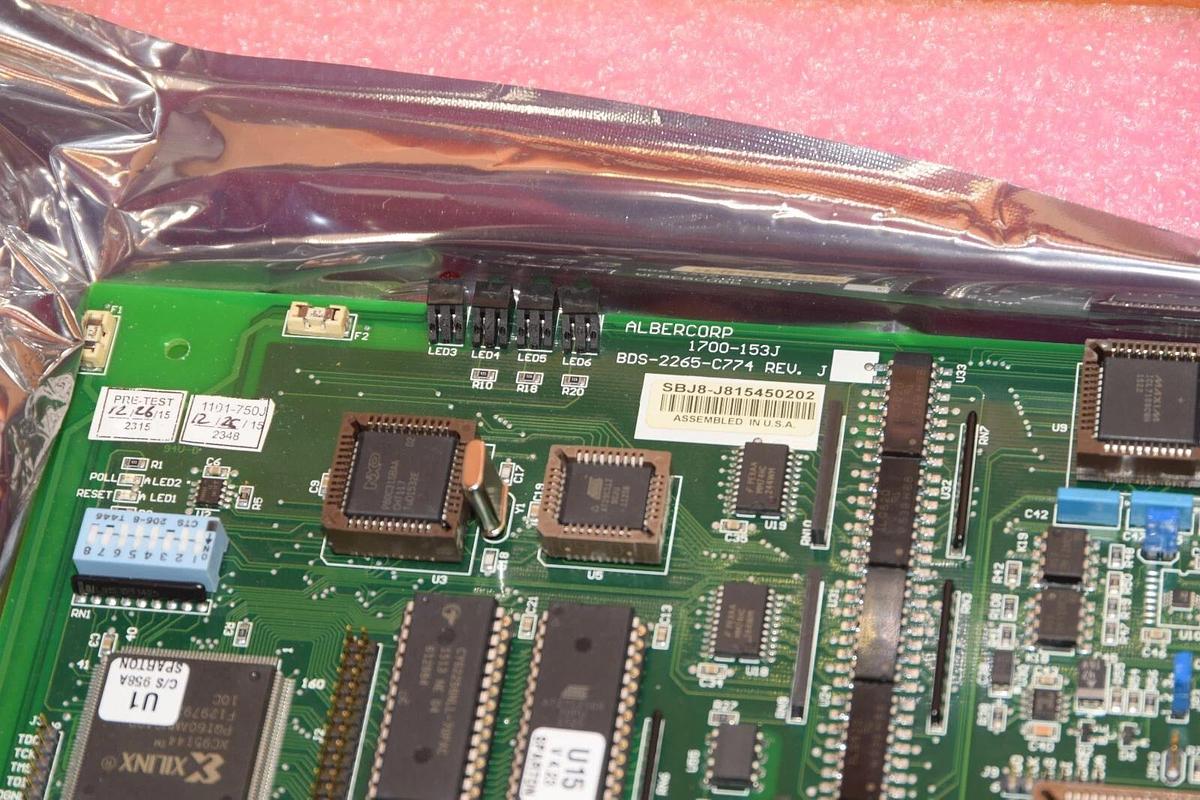 (NEW) ALBERCORP BDS-2265-C774 Rev J 1700-153J PC Board