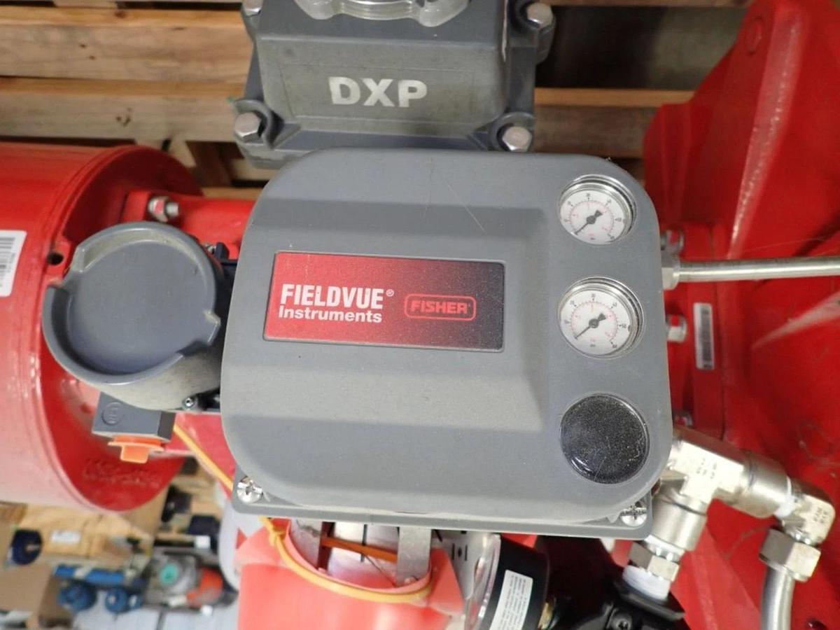 Used 24-inch Bray Butterfly Valve 98F1N3-213D11N000S0 24" 41240011001466, 4-20MAPT-PT