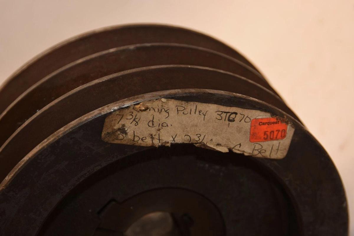 Used BROWNING 3TC70 7-3/8" dia 3 Groove Split Tapered Sheave