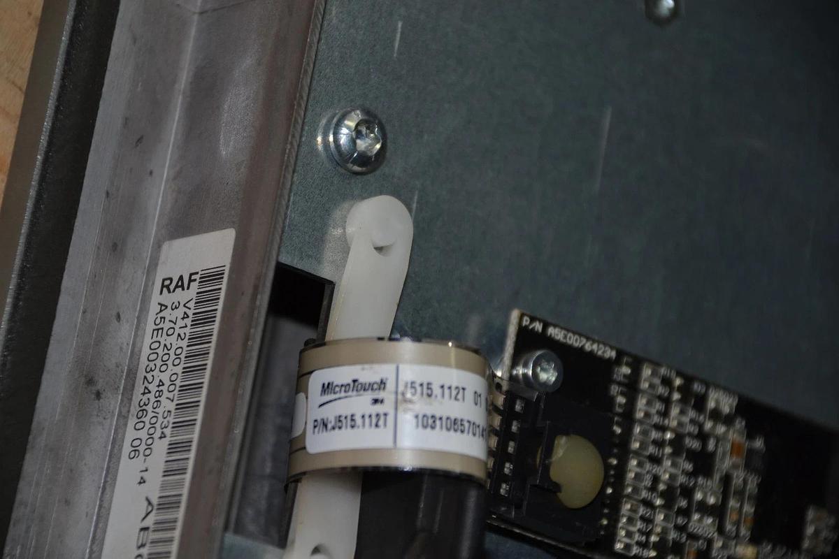 Used SIEMENS SIMATIC TOUCH PANEL 15T 15" Front V412.00.007.534 A5E00324360 06