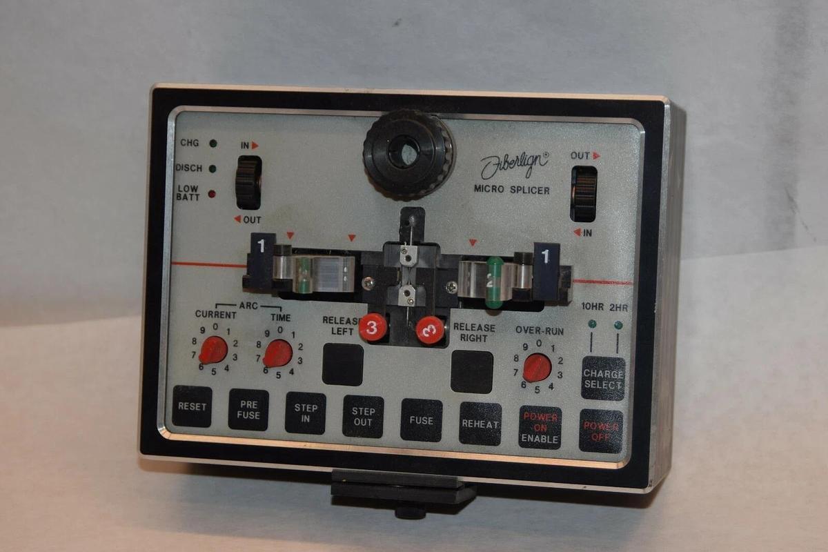 Used Fiberlign FIBERLIGHT MICRO SPLICER PERFORMED MSR-PROT