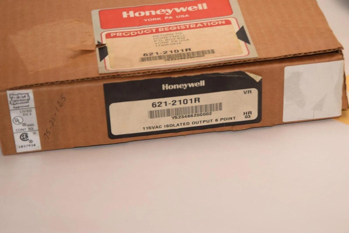 Honeywell 621-2101R 6212101R 115vac Isolated Output Module 6 Point (NEW)
