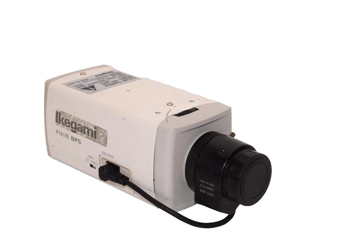 Used Ikegami IDS-A20 Pixim DPS Color Camera w/2.8mm F1.4 CCTV Lens