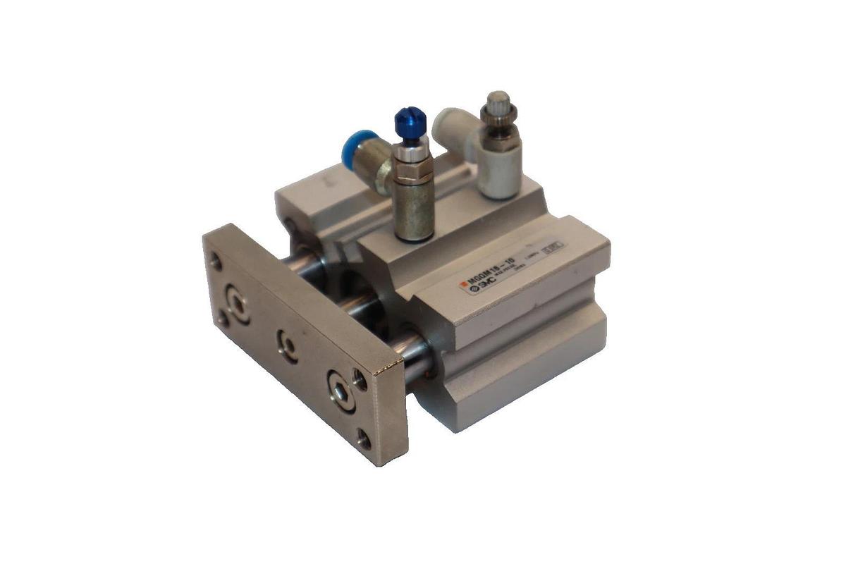 Used SMC MGQM16-10 , MGQM1610 1.0MPa Pneumatic Cylinder Slide Bearing