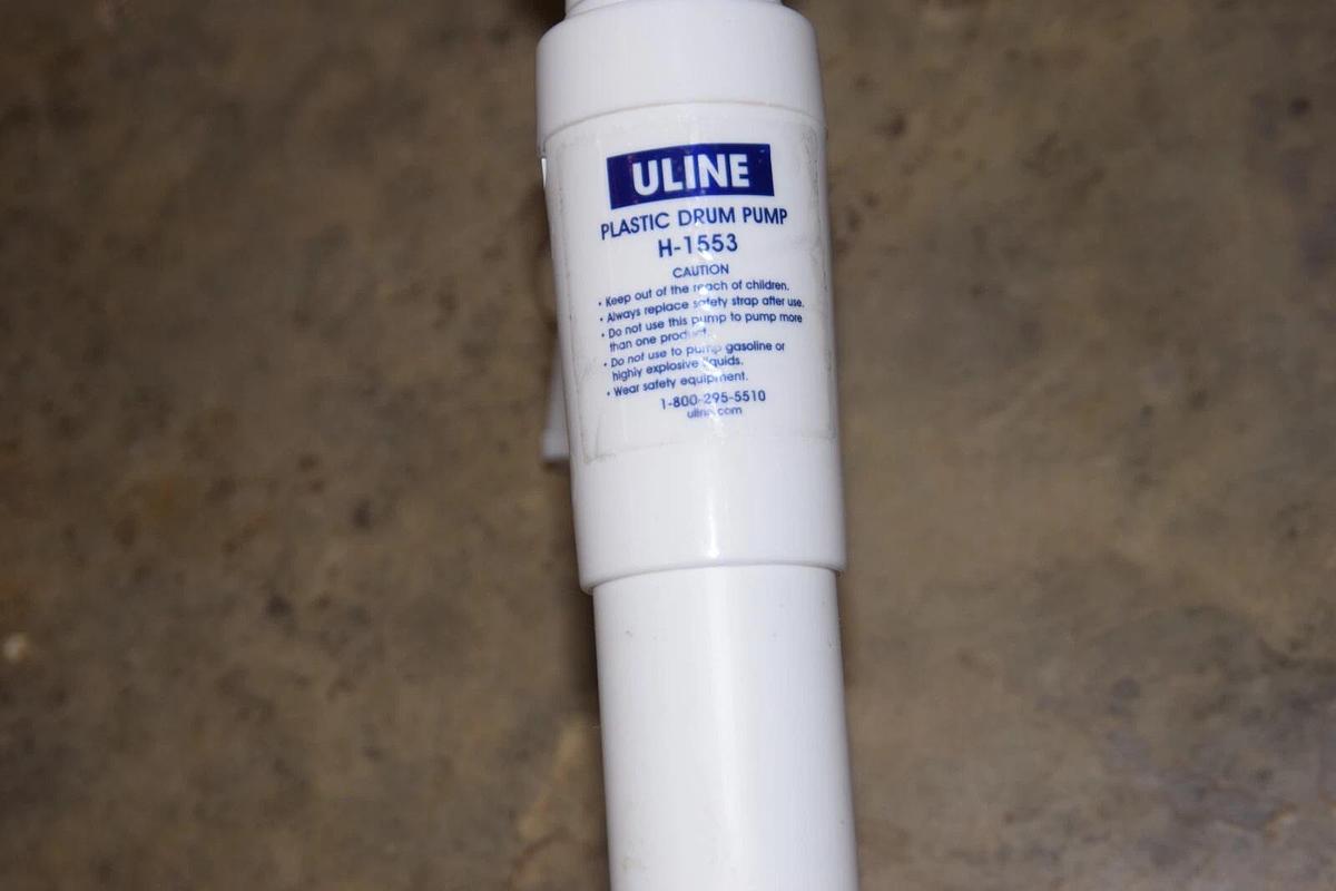 Used ULINE H-1553 Plastic Drum Pump