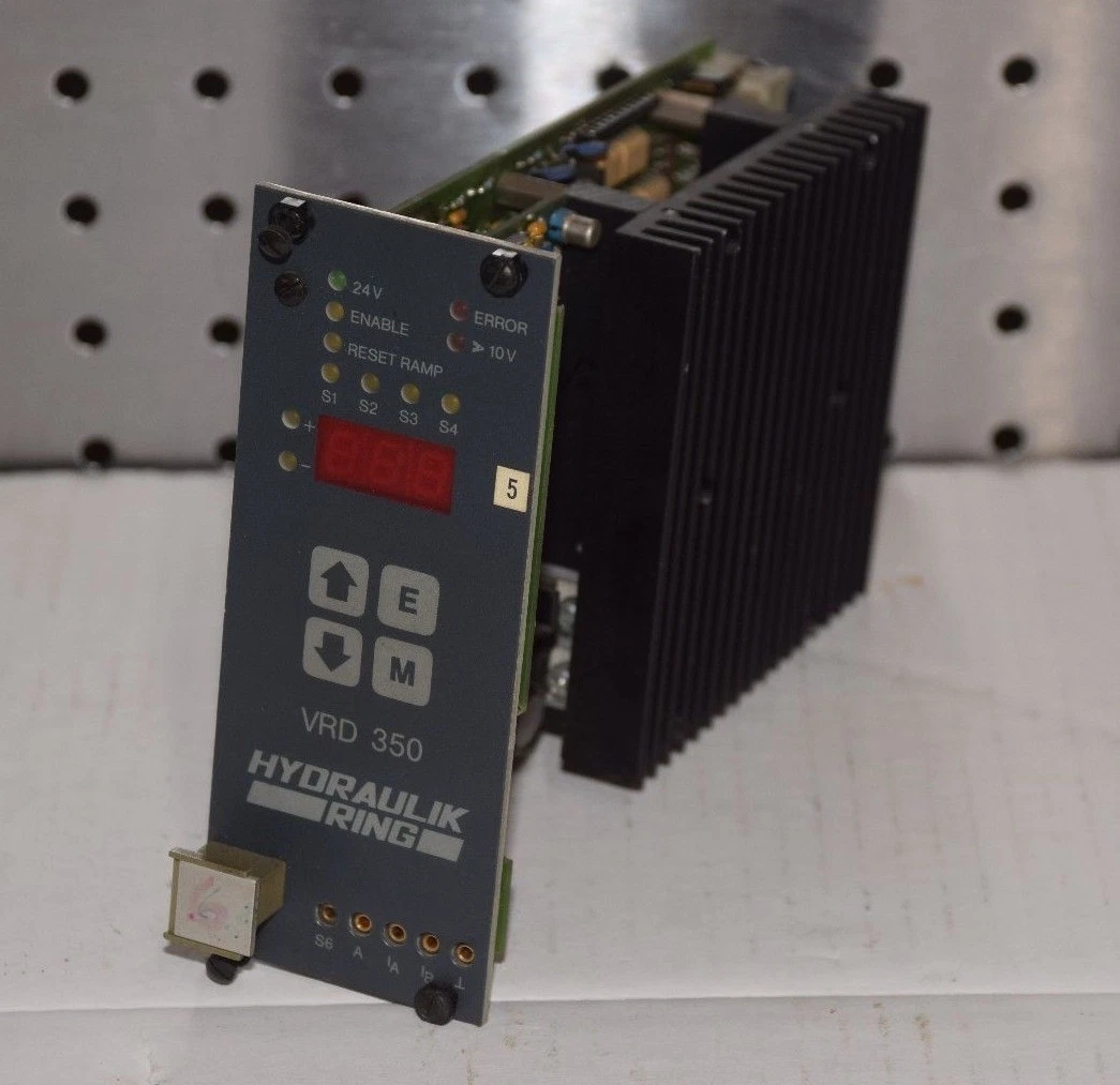 Used Hydraulik Ring GmbH Servo Ring Card VRD350 6165091 VRD350-130-R700-S006