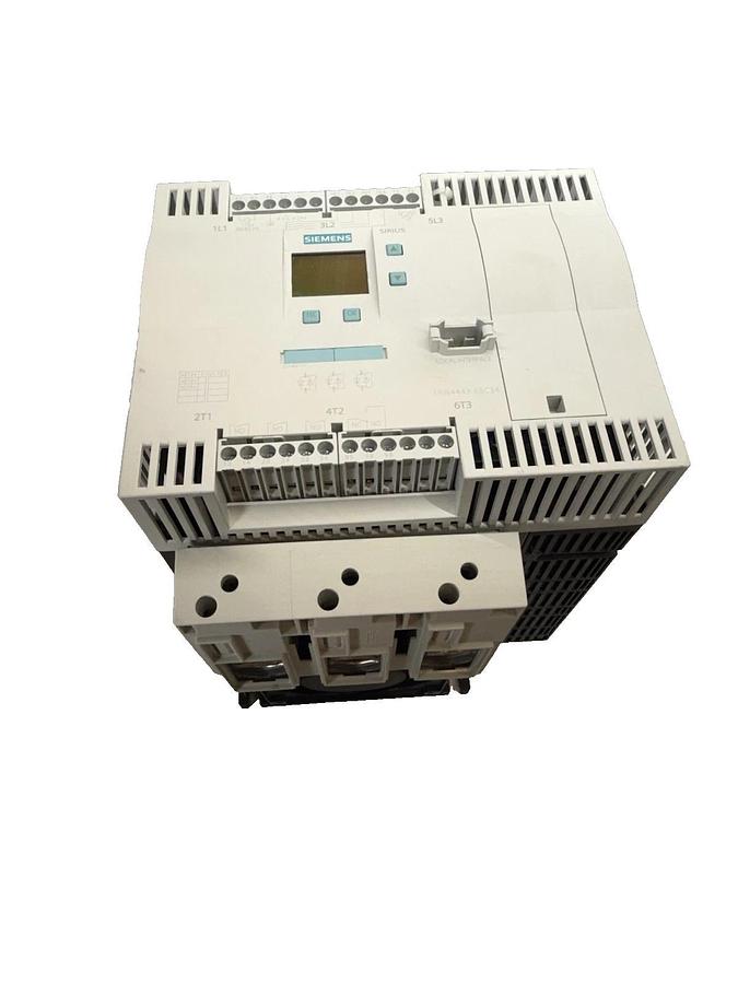 Used Siemens AC Semiconductor Motor Starter 3RW4443-6BC34 SIRIUS 115vac
