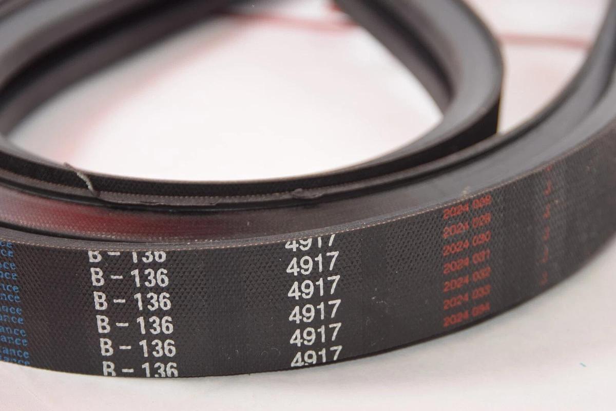 D&D POWER DRIVE 2-B136 2/B136 2B136 B136/02 B136/2 2 Rib Banded V-Belt (NEW)