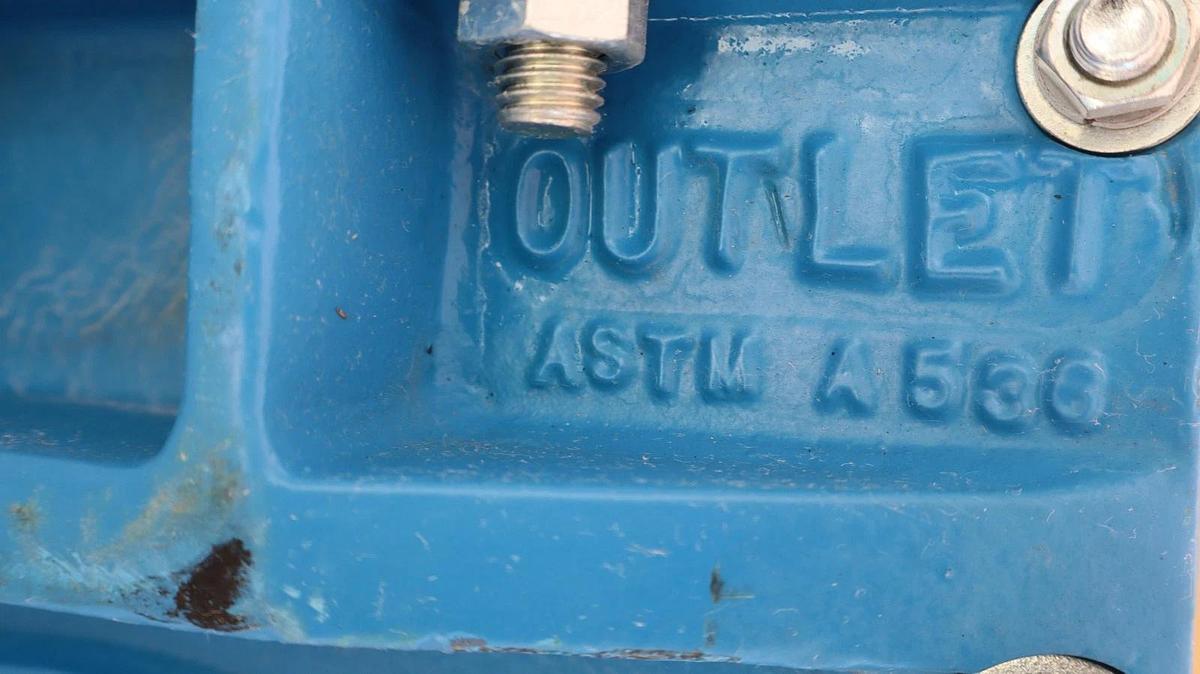 NewCon 08316DIBV  Knife Gate Valve 8" (New)