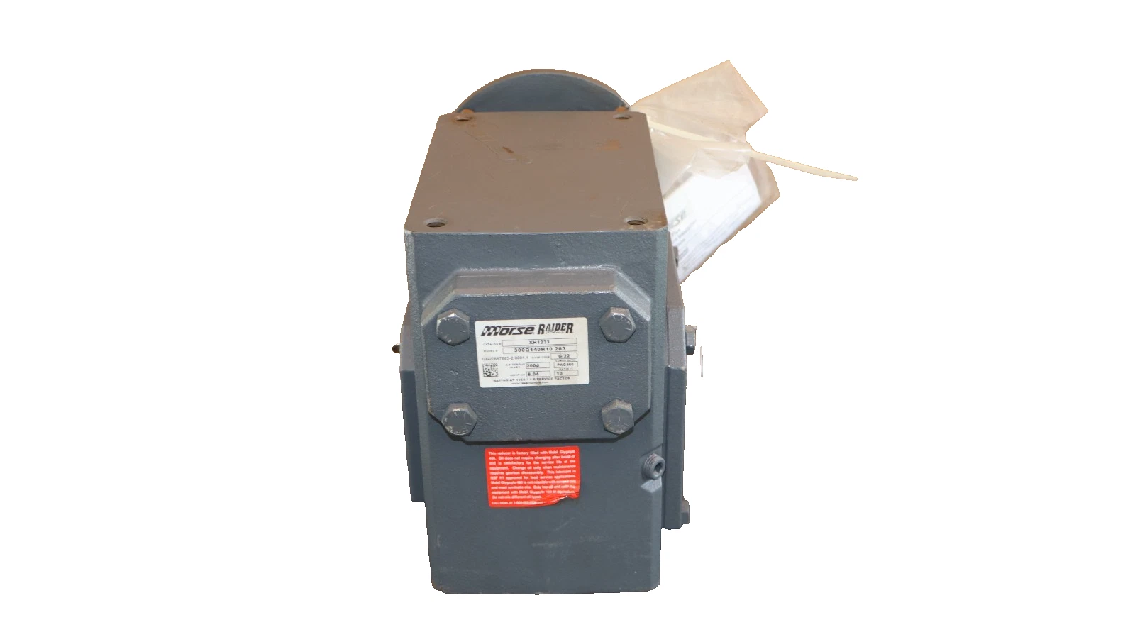 MORSE RAIDER GEAR BOX SPEED REDUCER  XH1233 300Q140H10 203 Ratio 10:1 (New)
