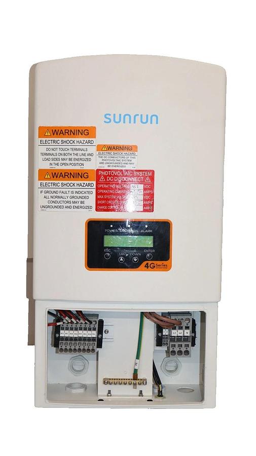 Used Solis Sunrun Non-Isolated Inverter Solis-1P10K-4G-US-SUN 600VDC Grid Support