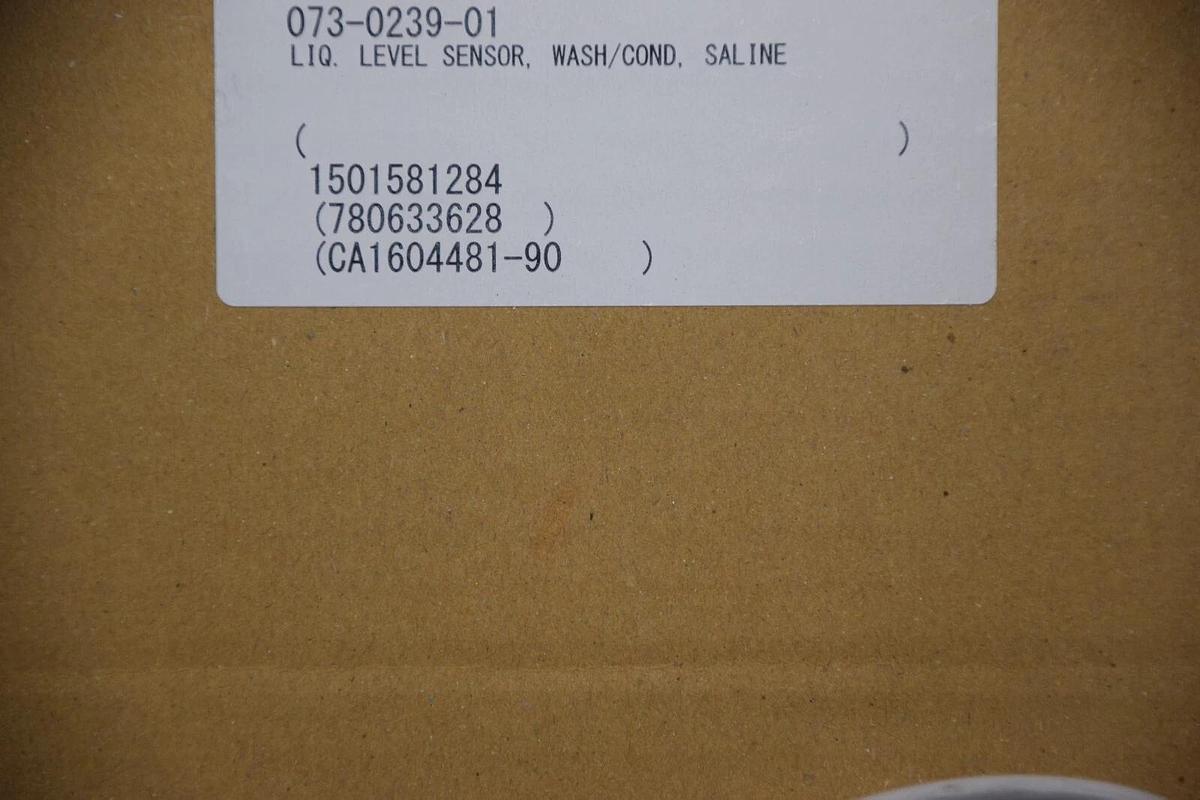 (NEW) SIEMENS 073-0239-01 , 10322146 Liq Level Sensor CUV. Washcell Cond Bottle