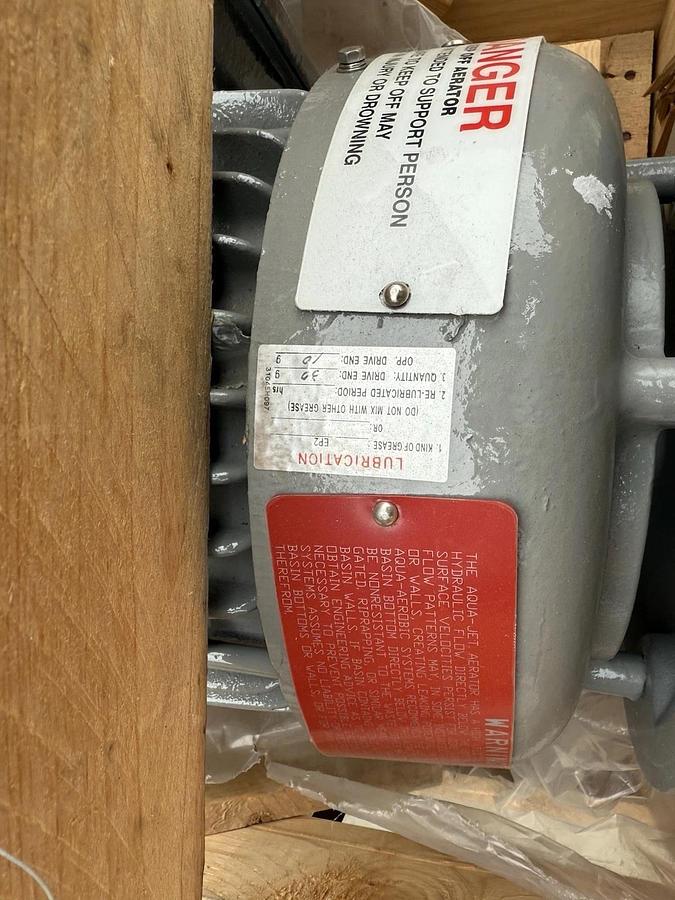 Aqua-Aerobic ENDURA TECO Motor AEUH8R 40hp 7.5kW 3ph 4p 230/460v TEFC (NEW)