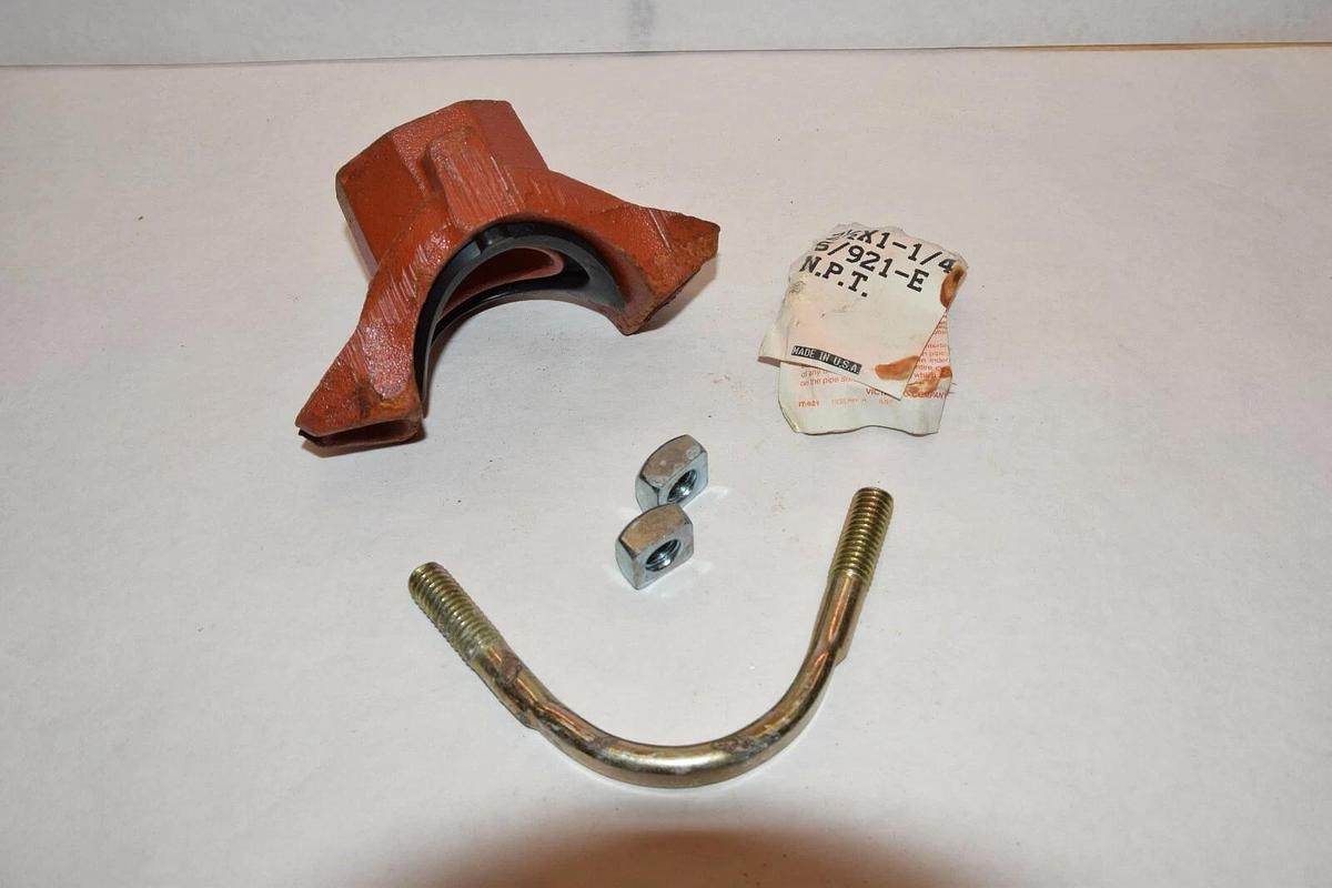 NEW VICTAULIC 2-1/2 x 1-1/4 S/921-E 2-1/2" BOLT 1-14" BRANCH OUTLET COUPLING