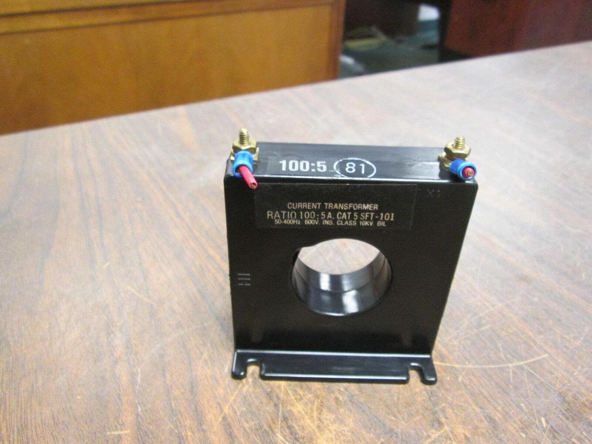 Used INSTRUMENT TRANSFORMERS SFT-201 Cat 5 200:5 200:5A Ratio Current Transformer