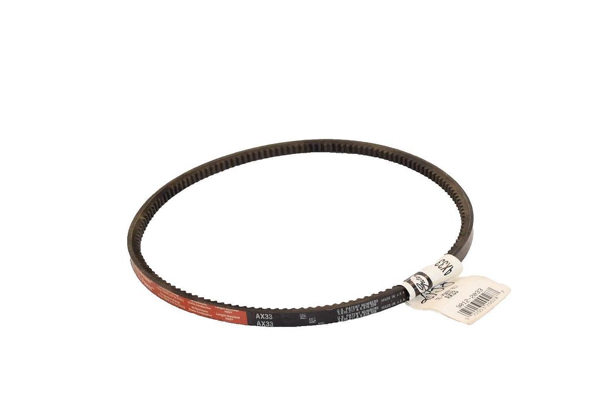 (NEW) GATES AX33 , 9012-2033 Tri-Power Cogged V-Belt