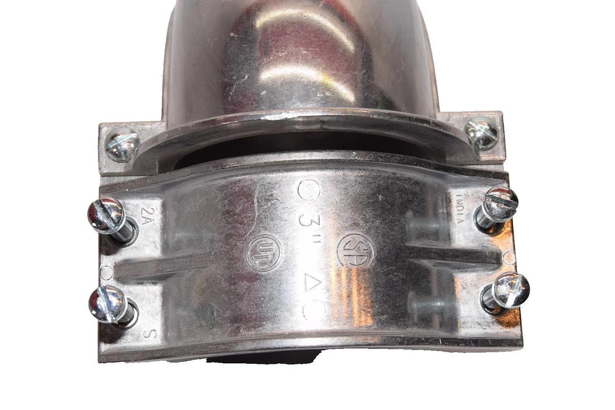 Nesco 812-DC2 3" 90 degree 2-Screw Flex Connector Fitting (New - Lot of 5)