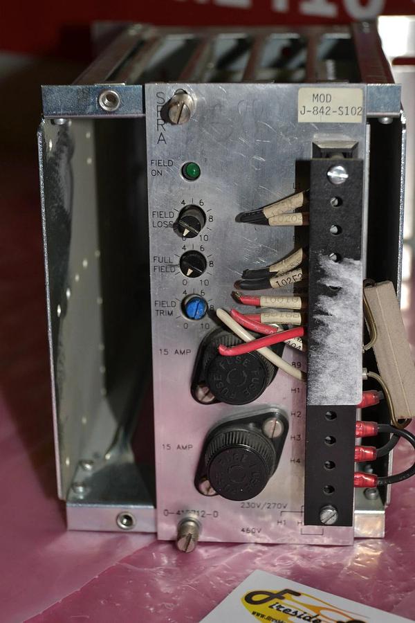 Used RELIANCE ELECTRIC SFRA FIELD CONTROL CARD MODULE J-842-S102 41572 0-41572-0