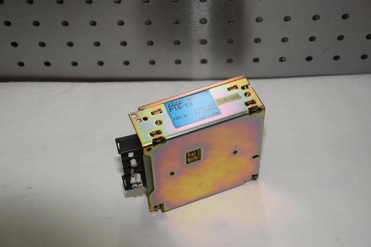 Used Elco Power Supply P15-12 P15 P1512 12v1.3a