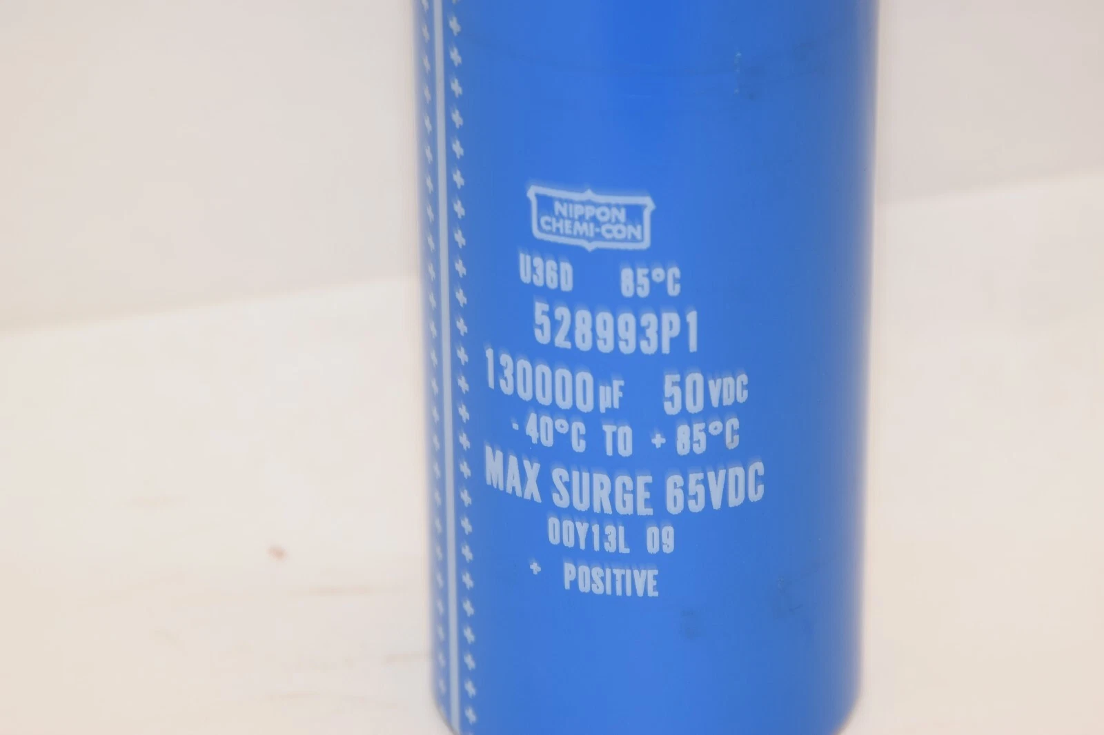 Used NIPPON CHEMI-CON 528993P1 130000uF 50Vdc Capacitor