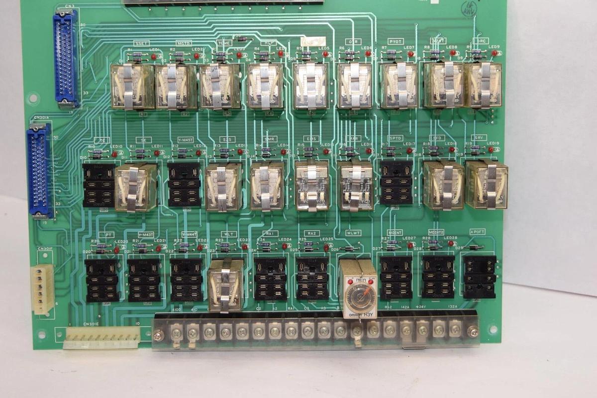 Used MITSUBISHI RC3A BN624A375-A Relay Circuit Board
