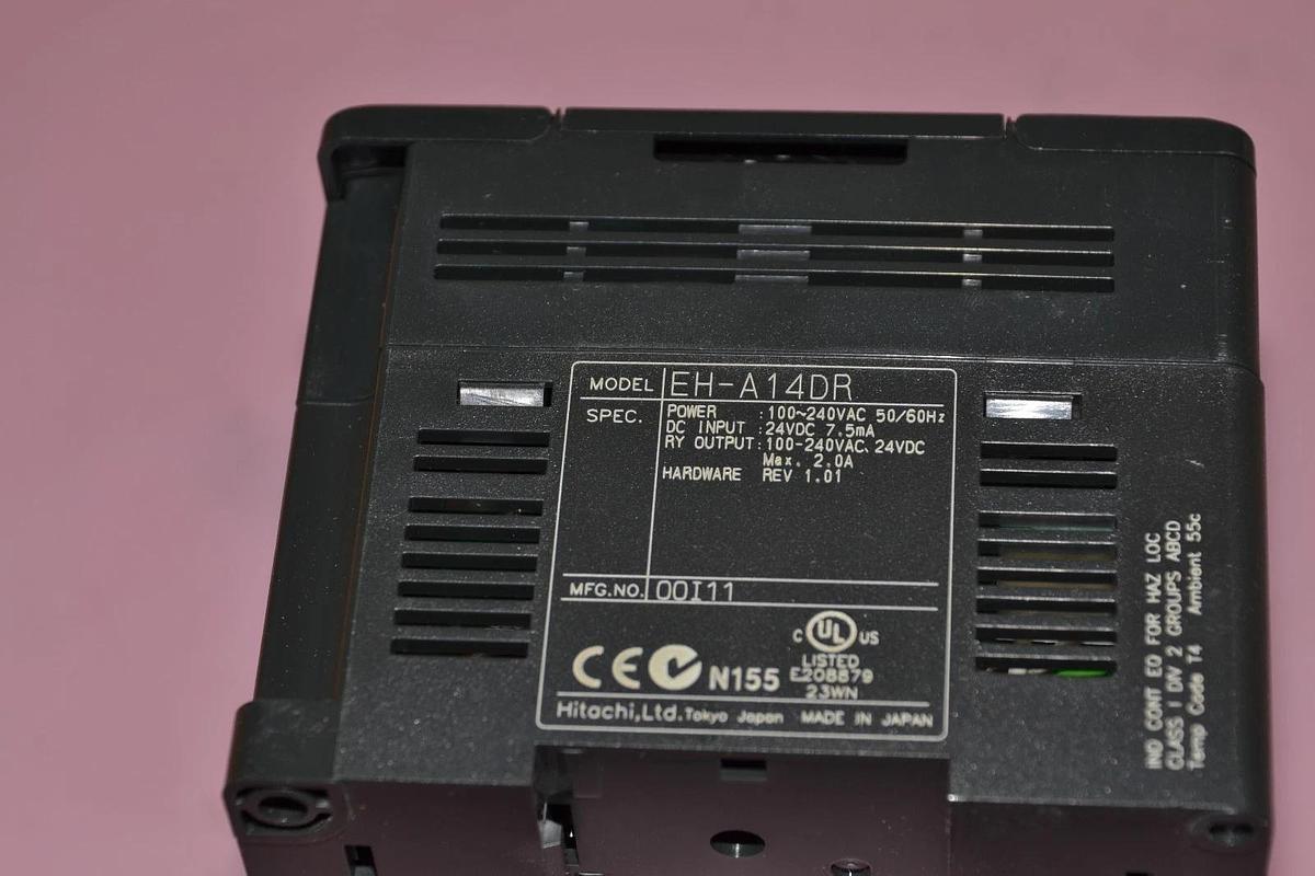 HITACHI Programmable Controller EH-A14DR EHA14DR 50/60Hz 24vdc (NOI)