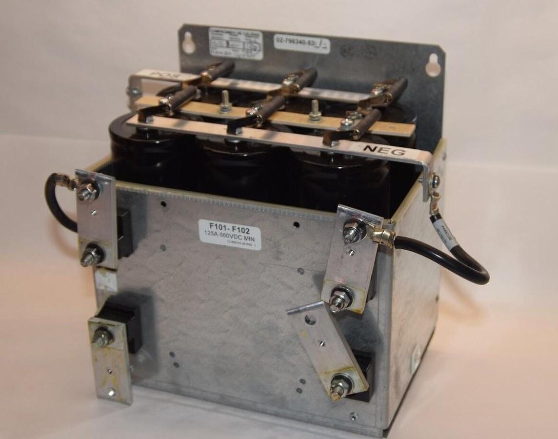 (NEW) EMERSON / LIEBERT 02-796340-53 225kva F101-F102 125A Capacitor Tray