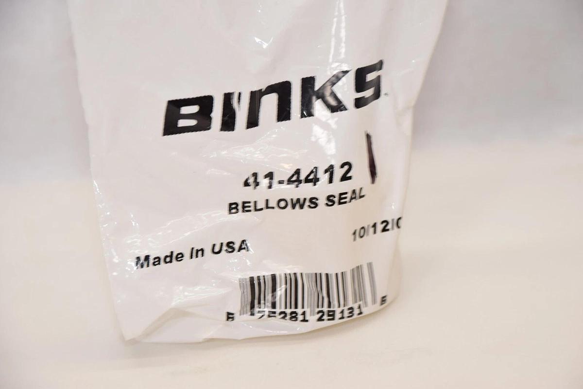 (NEW) BINKS 41-4412 , 414412 Bellows Seal