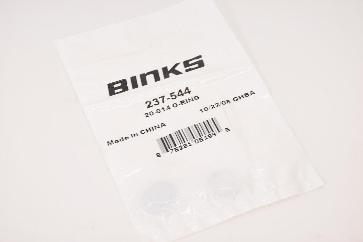(NEW - Pack of 3) BINKS 237-544 , 237544 O-Ring