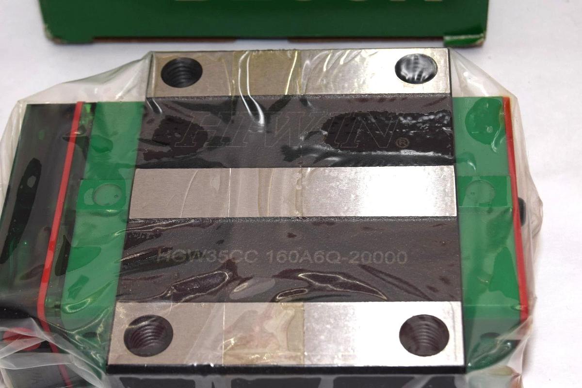 Hiwin HGW35CC 160A6Q-20000 , HGW-35-CC-Z0-H/E2 W35C Linear Guideway Block (New)