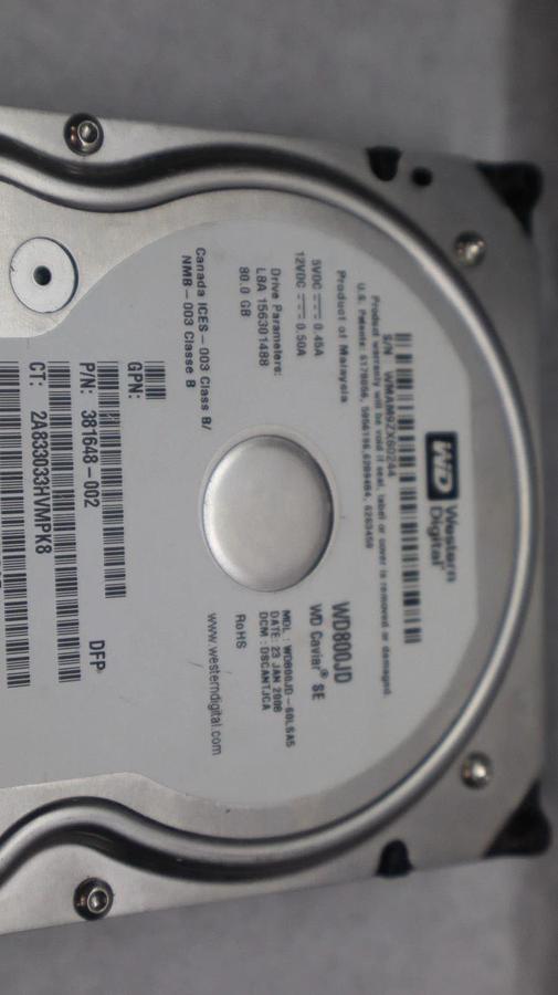 Used (Lot of 10) HDD Hard Drive Big Large Lot - 8 SATA and 2 MOLEX 500gb 160gb 80gb