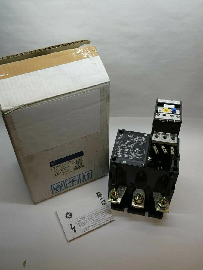 (New) GE General Electric RTN4N 120-190 Amp Overload Relay 114036