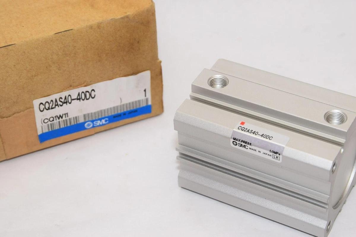 (NEW) SMC CQ2AS40-40DC 1.0MPa Compact Pneumatic Cylinder