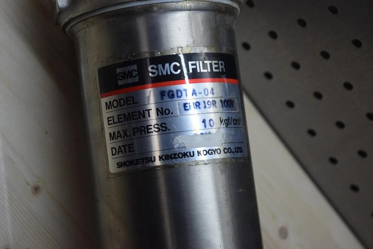Used SMC FGDTA-04 10KGF/CM2 HYDRAULIC FILTER