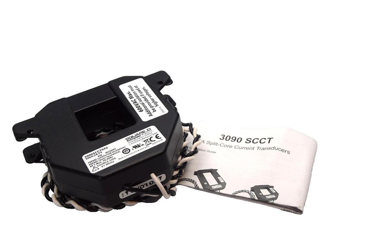(NEW) SQUARE D 3090SCCT032 300A 5A Split-Core Current Transducer