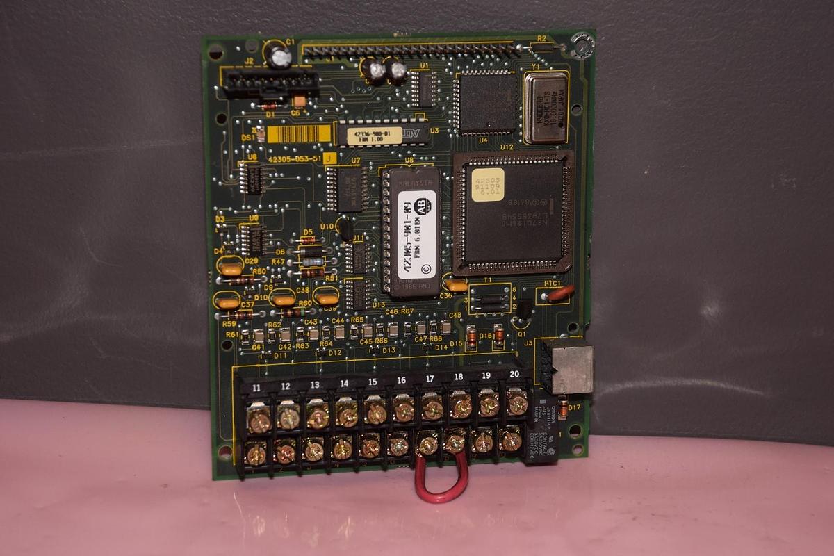 Used ALLEN BRADLEY 42305-901-09 4230590109 FRN 6.01 EN CONTROL BOARD