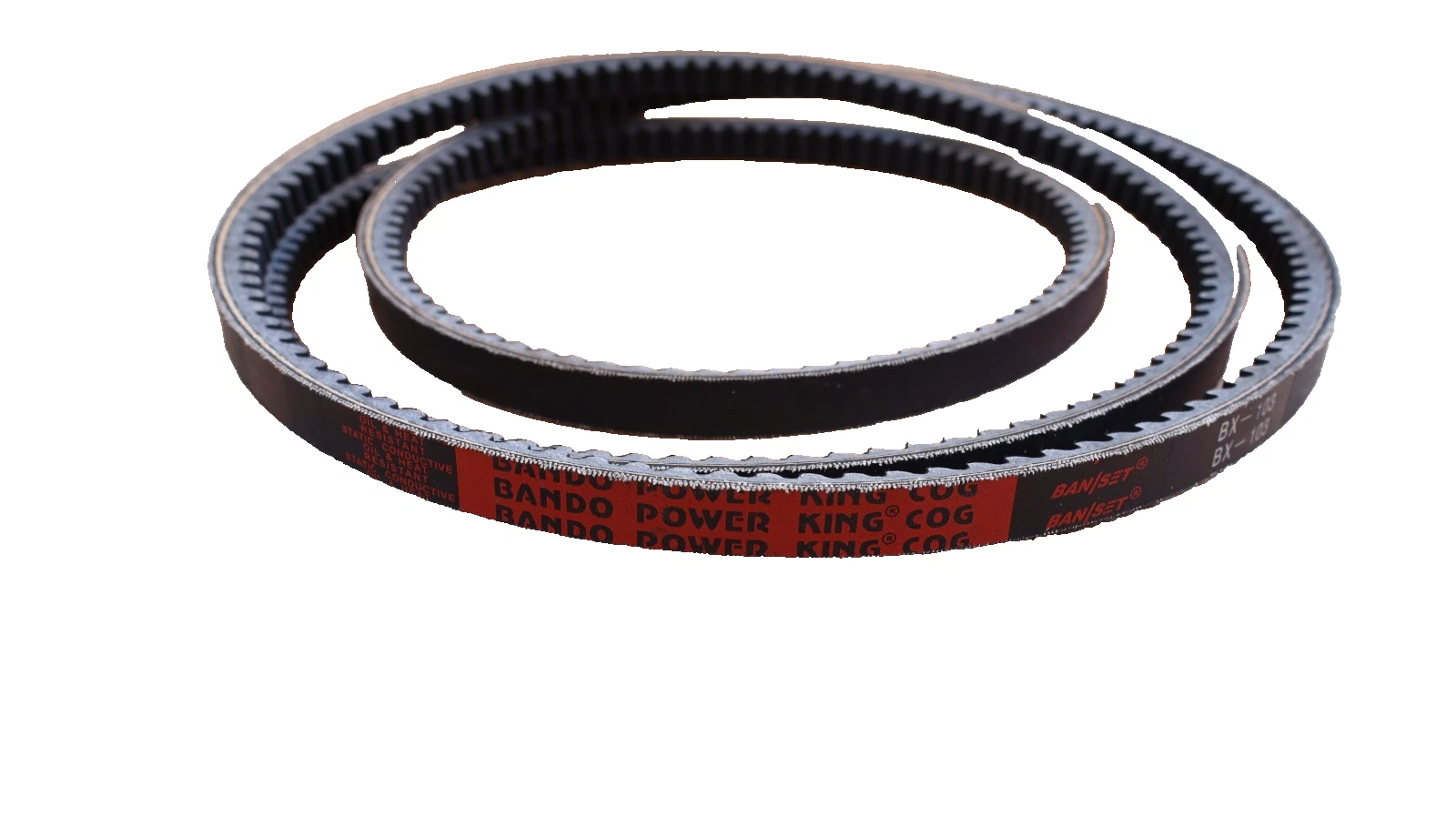 Bando Power King Cog Cogged V-Belt BX103 BX-103 Static Conductor (New)