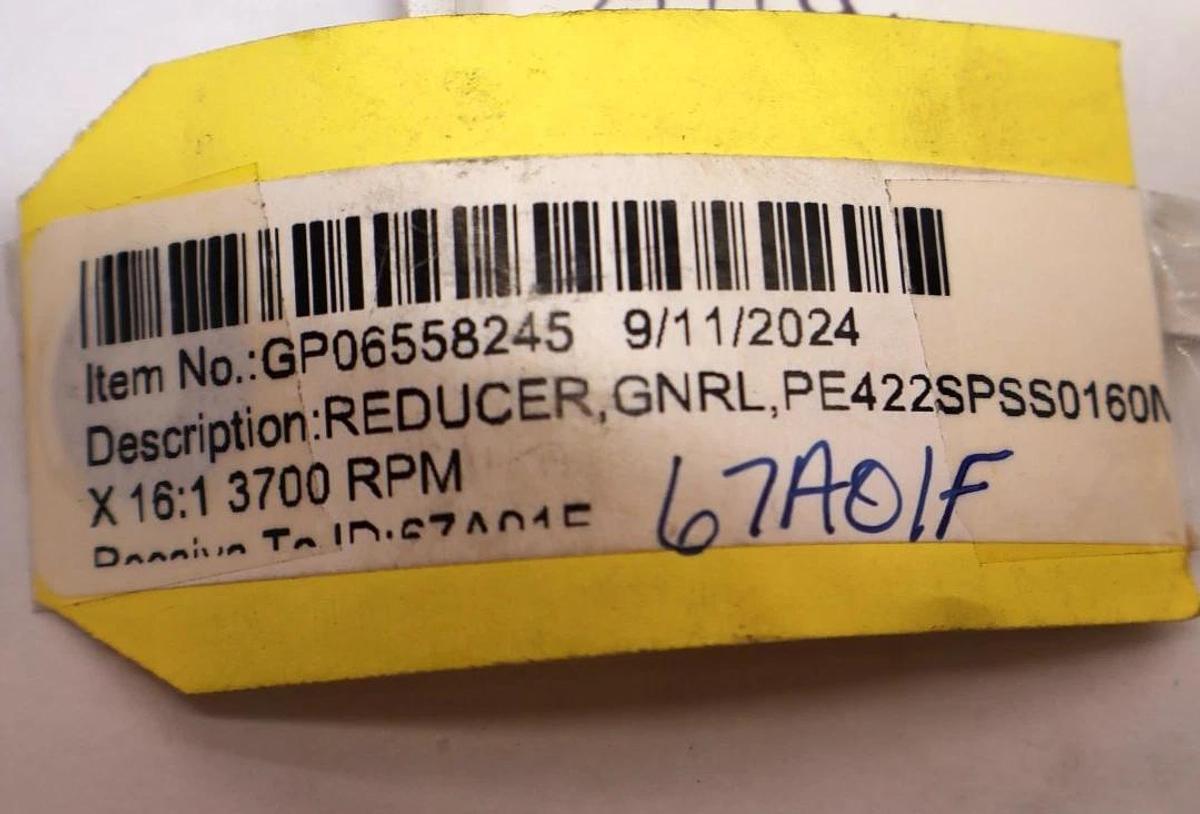 Stober Drives PE422SPSS0160ME 16:1 Ratio 3/4" bore 7/8" Shaft Gear Reducer (New)