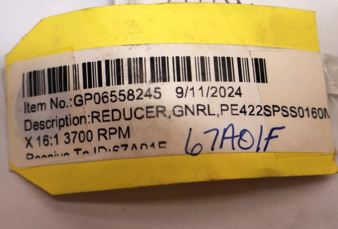Stober Drives PE422SPSS0160ME 16:1 Ratio 3/4" bore 7/8" Shaft Gear Reducer (New)
