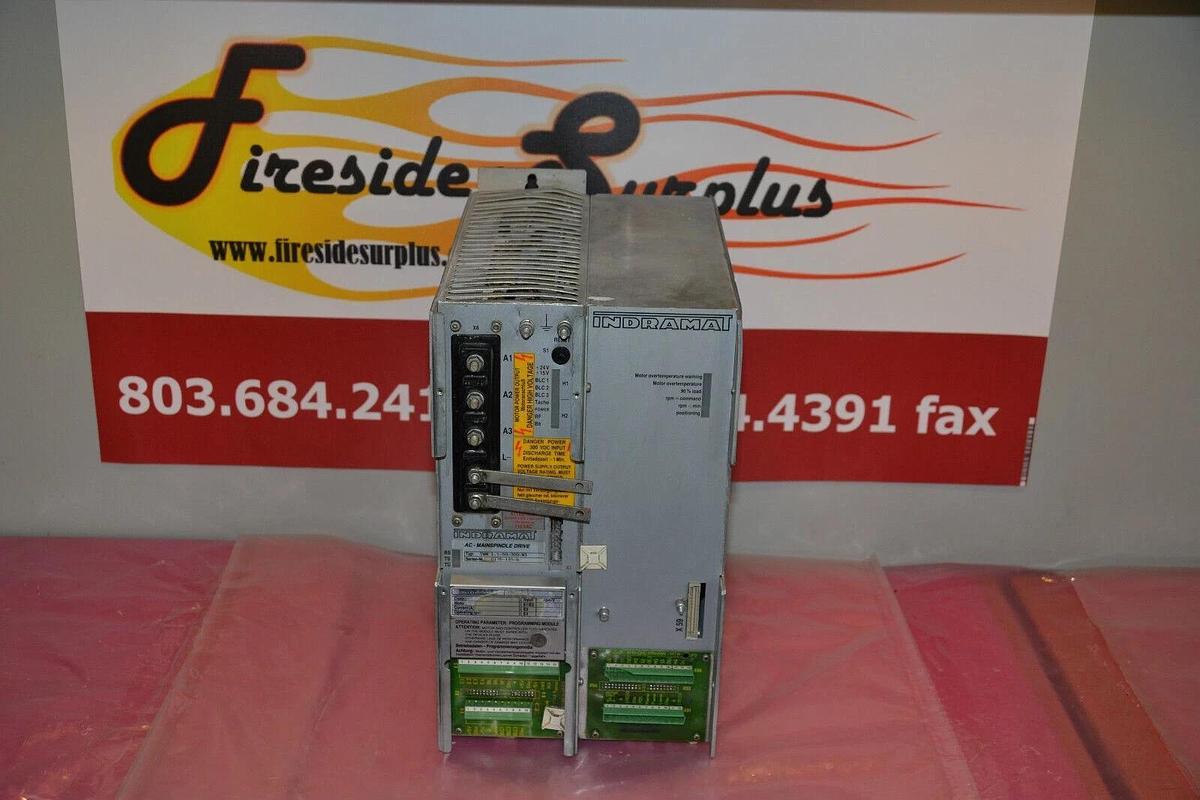 Used INDRAMAT AC MAINSPINDLE DRIVE TWM 1.1-50-300-W1 TWM1.1-50-300-W1