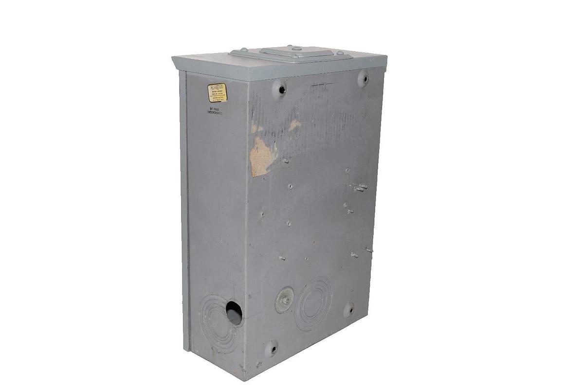 Used Anchor Electric Meter Socket Enclosure U50000 U40000 200A 200 Amp 600v 3ph 4w