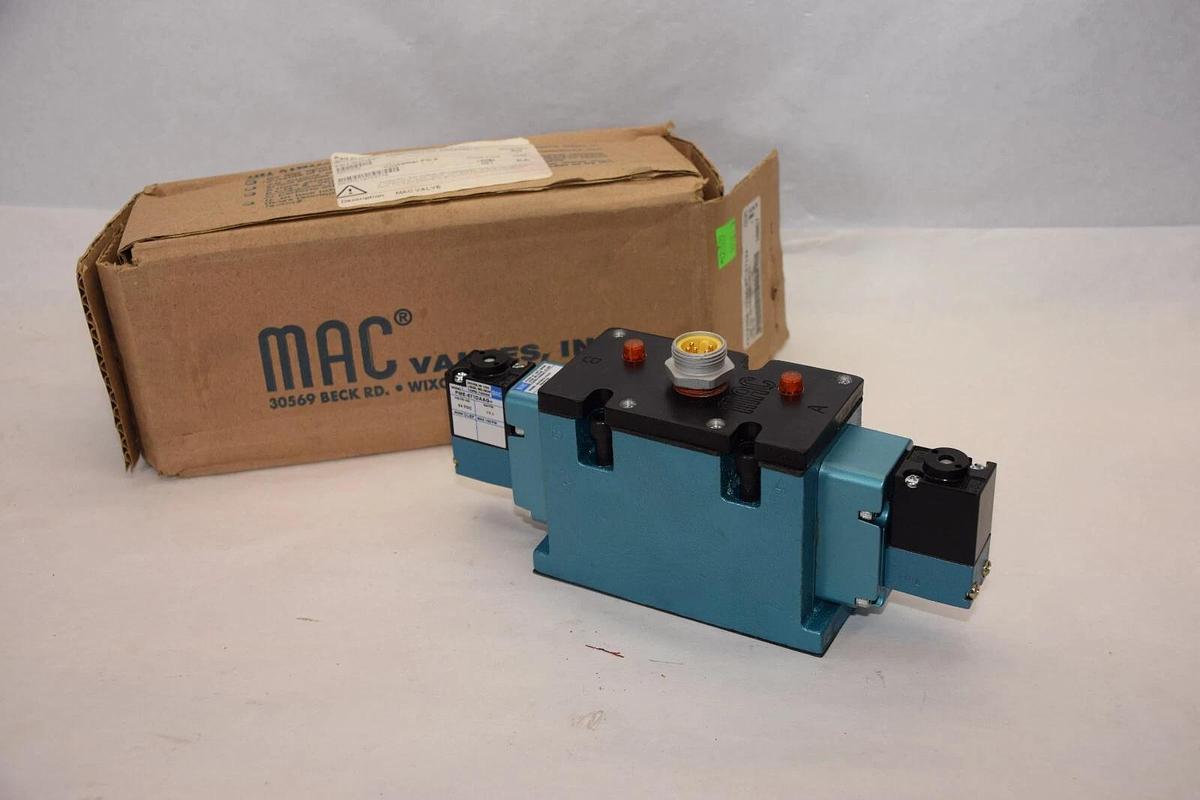 (NEW) MAC VALVES MAC250A-V2A2-PM-871DA , PME-871DAAG Directional Control Valve